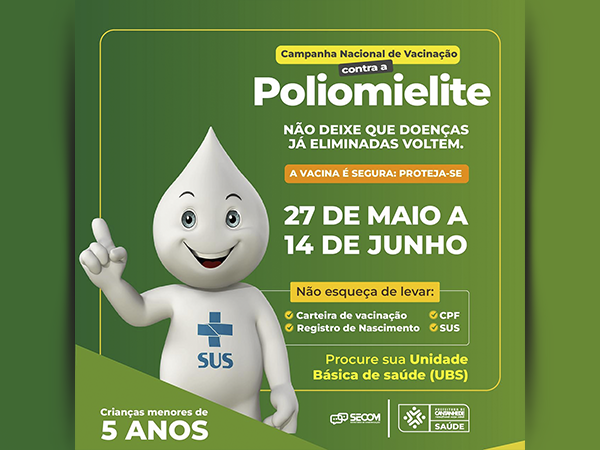 Campanha de vacinação contra a poliomielite