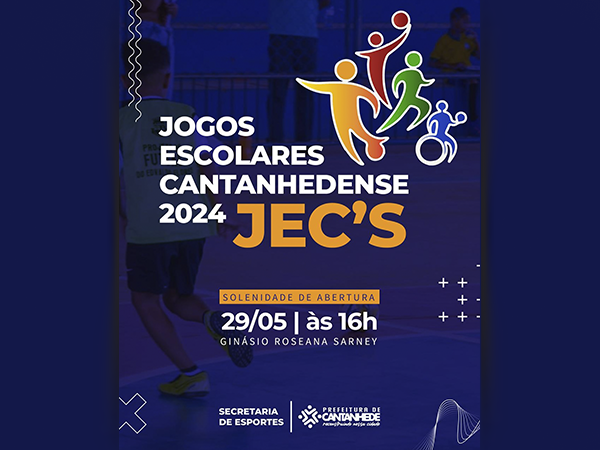 ?? COMEÇA AMANHÃ OS JOGOS ESCOLARES CANTANHEDENSE 2024