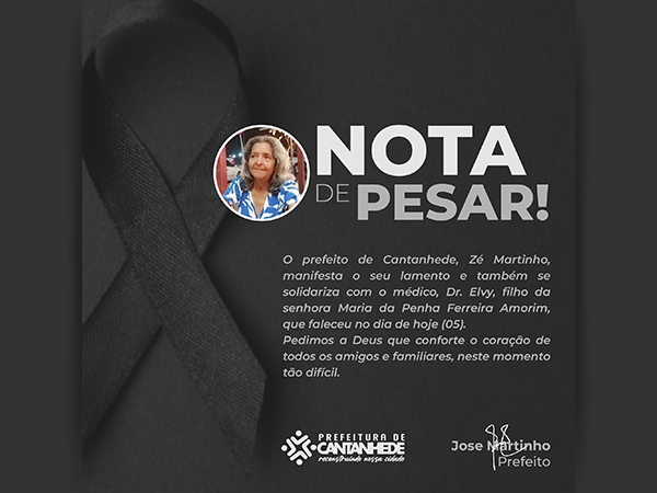 ?? NOTA DE PESAR