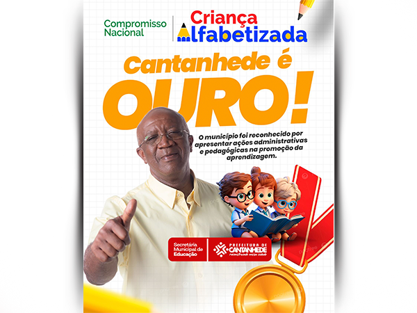 EDUCAÇÃO DE CANTANHEDE É OURO