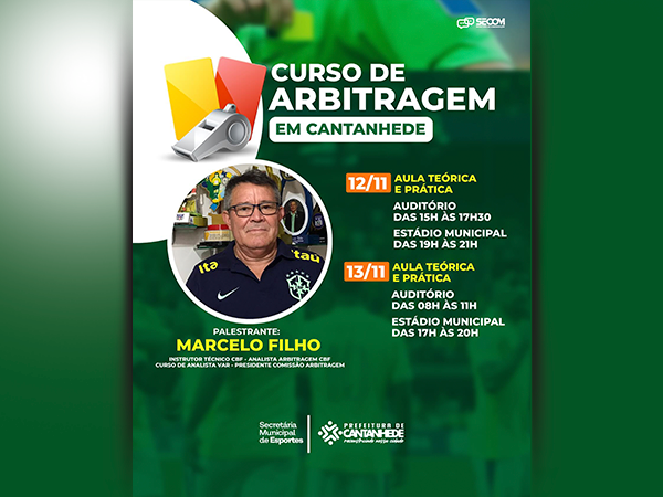 ?? CURSO DE ARBITRAGEM EM CANTANHEDE